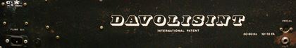Davoli-Davolisint - rare, interesting, N/W